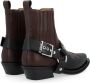 Ganni Western Chelsea Boot in Chocolade Brown Dames - Thumbnail 3