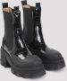 Ganni Zwarte Croco Chelsea Boot Hakken Black Dames - Thumbnail 9