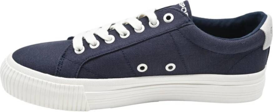 Gant Canvas Sneakers in Marineblauw Blue Heren