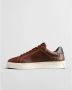 Gant Klassieke leren cupsole sneakers Brown Heren - Thumbnail 3