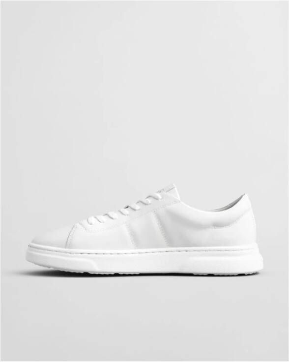 Gant Leren Sneakers met Diamond G Logo White Heren