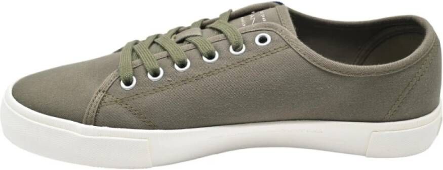 Gant Sneakers in Ivy Green Cotton Twill Green Heren