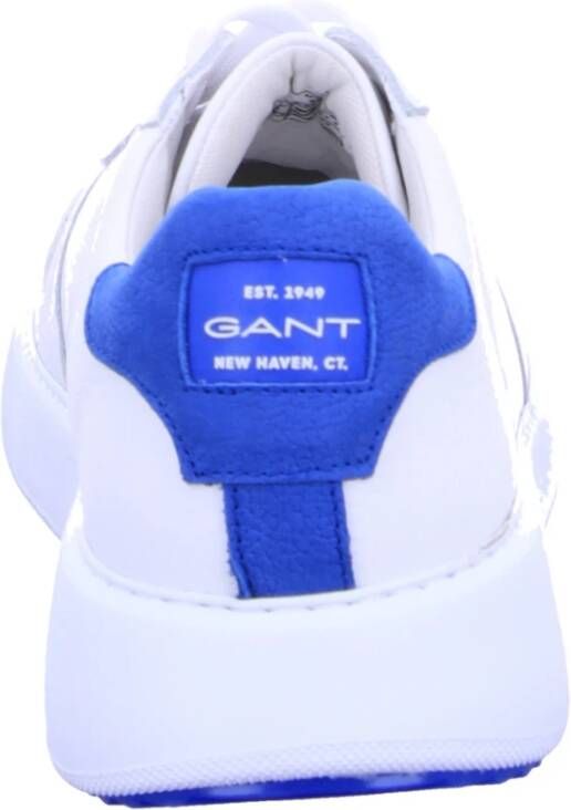 Gant Witte Veterschoenen Palbro White Heren