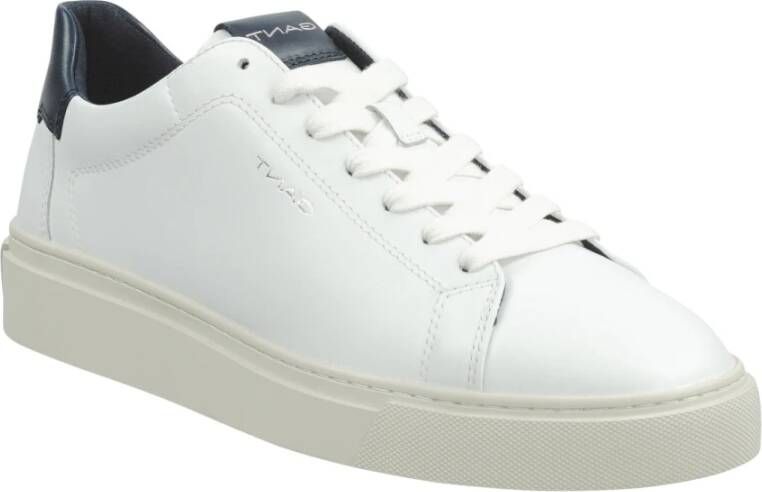 Gant Witte Vrijetijdssneakers voor Mannen White Heren