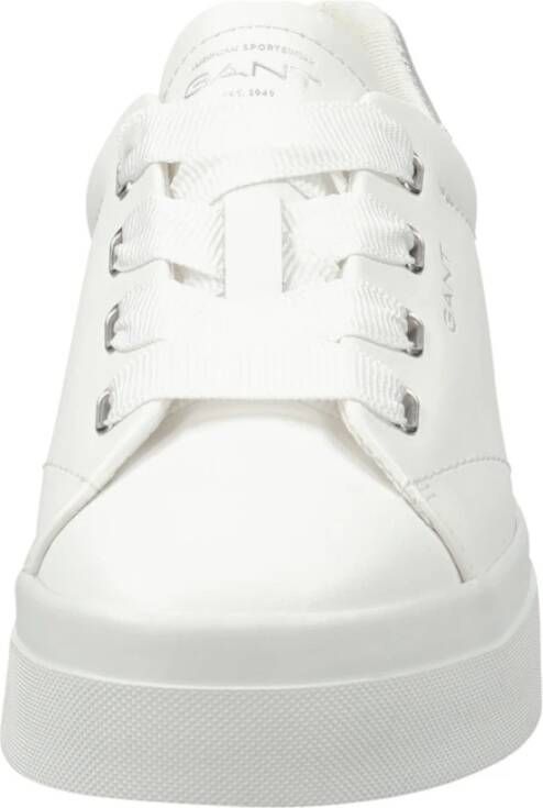 Gant Witte Vrijetijdssneakers voor Vrouwen White Dames