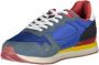 GAS Blauwe Sneakers met Polyester Samenstelling Multicolor Heren - Thumbnail 3