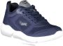 GAS Blauwe Sportieve Veterschoenen met Contrastdetails Blue Heren - Thumbnail 2