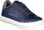 GAS Blauwe Sportieve Vetersneakers met Contrastdetails Blue Heren - Thumbnail 2