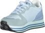 GAS Sportieve Vetersneakers Blauw Contrast Logo Blue Dames - Thumbnail 6