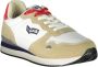 GAS Sportieve witte vetersneakers met contrastdetails White Heren - Thumbnail 11