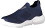 GAS Sportieve Blauwe Slip-On Sneakers met Elastiek Blue Heren - Thumbnail 3