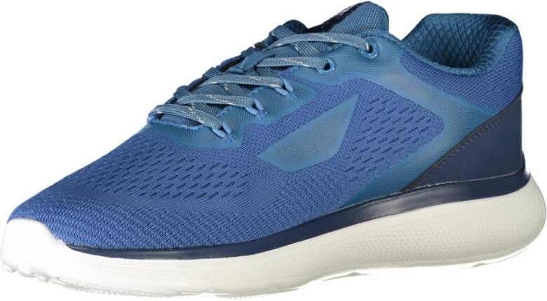 GAS Sportieve Blauwe Veterschoenen met Contrastdetails Blue Heren