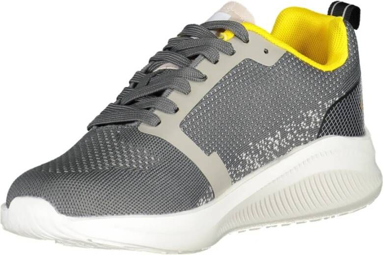 GAS Sportieve Veterschoenen Grijs Contrast Logo Gray Heren