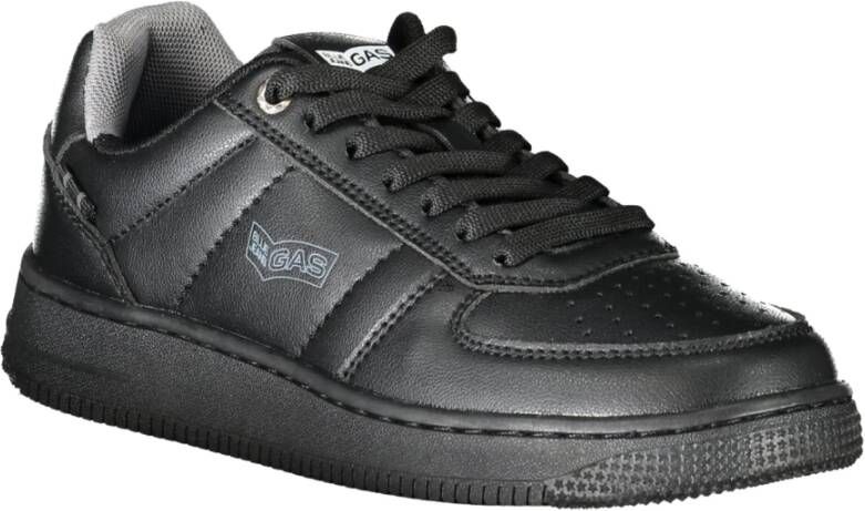 GAS Sportieve Veterschoenen met Contrastdetails Black Dames