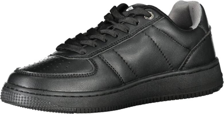 GAS Sportieve Veterschoenen met Contrastdetails Black Dames