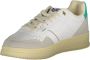 GAS Sportieve Vetersneakers Wit Contrast Logo White Dames - Thumbnail 6