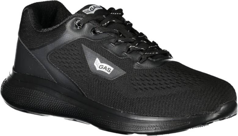 GAS Sportieve Veterschoenen Zwart Black Heren