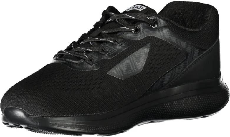 GAS Sportieve Veterschoenen Zwart Black Heren