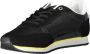 GAS Sportieve Veterschoenen Zwart Contrast Logo Black Heren - Thumbnail 3