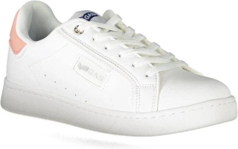 GAS Sportieve Vetersneakers Wit Jade Mix White Dames