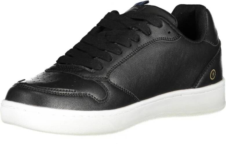 GAS Sportieve Vetersneakers Zwart Black Heren