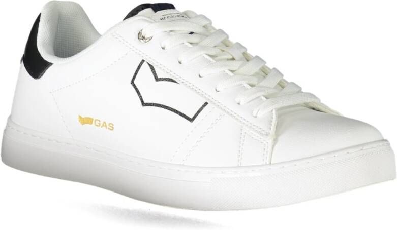 GAS Sportieve witte herensneakers Micol LTX White Heren