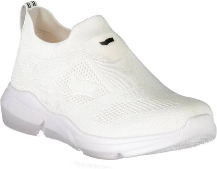 GAS Sportieve witte sneakers met elastiek White Dames