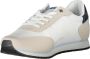 GAS Sportieve witte vetersneakers met contrastdetails White Heren - Thumbnail 2