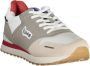 GAS Sportieve witte vetersneakers met contrastdetails White Heren - Thumbnail 2