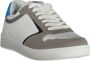 GAS Sportieve Vetersneakers Wit Contrast Logo Multicolor Heren - Thumbnail 2