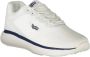 GAS Sportieve Veterschoenen Wit Contrast Logo White Heren - Thumbnail 1