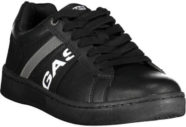 GAS Zwarte Sneaker van Kunstleer Black Heren