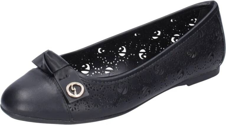 Gattinoni Dames Synthetisch Leren Ballet Flats Black Dames