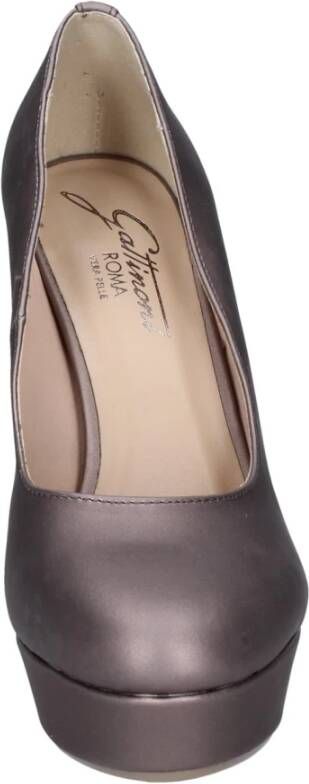 Gattinoni Dames Synthetisch Leren Court Schoenen Gray Dames