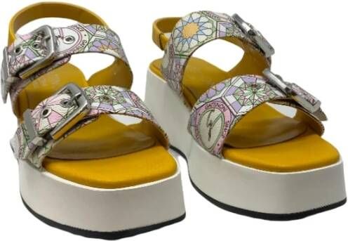 Gattinoni Flat Sandals Multicolor Dames