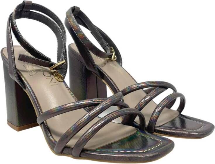 Gattinoni High Heel Sandals Gray Dames