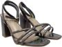 Gattinoni High Heel Sandals Gray Dames - Thumbnail 5