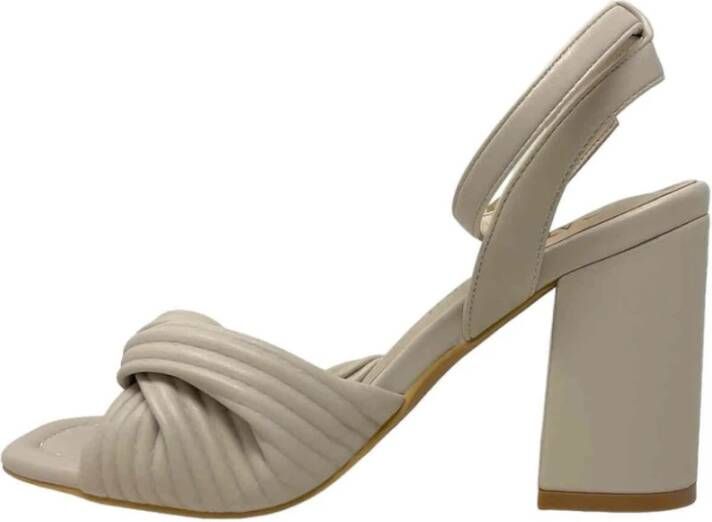 Gattinoni Hoge hak sandalen Beige Dames