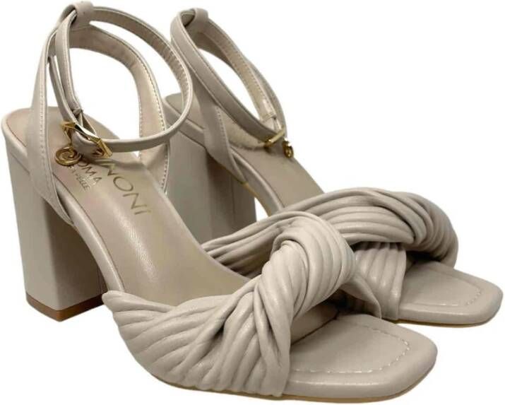 Gattinoni Hoge hak sandalen Beige Dames