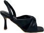 Gattinoni Hoge Hak Sandalen Black Dames - Thumbnail 4