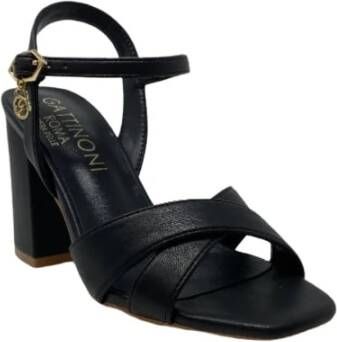 Gattinoni Hoge hak sandalen Black Dames