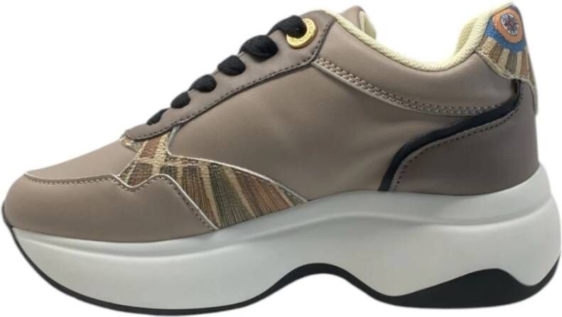 Gattinoni Lage Sneakers Beige Dames