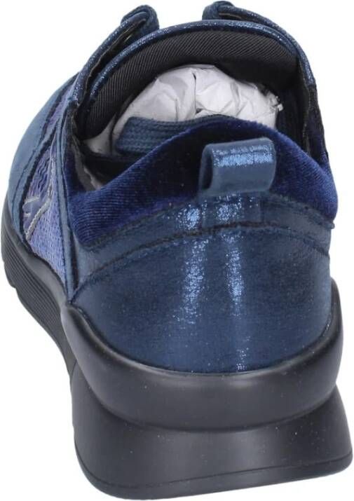 Gattinoni Pailletten Damessneakers Blue Dames