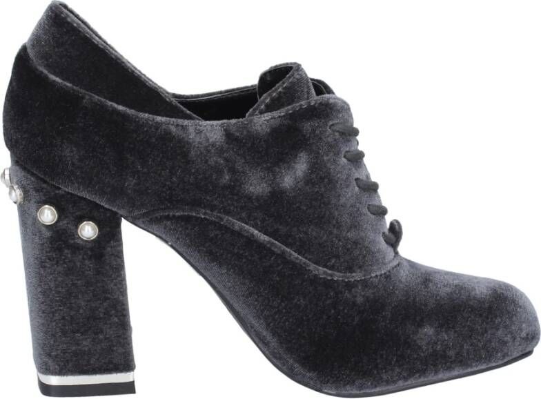 Gattinoni Velvet Enkellaarzen voor vrouwen Gray Dames