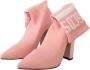 Gcds Heeled Boots Pink Dames - Thumbnail 7