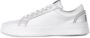 Gcds Witte leren sneaker met grijs inzetstuk White Heren - Thumbnail 4