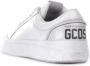 Gcds Witte leren sneaker met grijs inzetstuk White Heren - Thumbnail 5