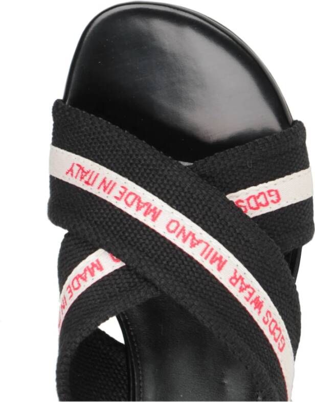 Gcds Sandals Zwart Dames