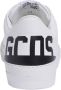 Gcds Witte Logo Sneakers Veters Rubberen Zool White Dames - Thumbnail 7