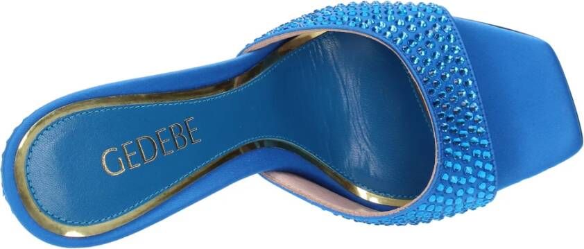 Gedebe Sandalen Blauw Blue Dames